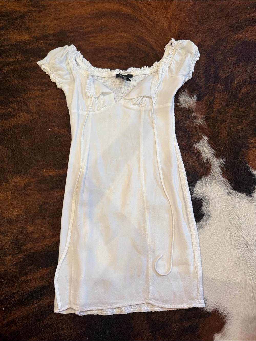 Forever 21 White Mini Dress